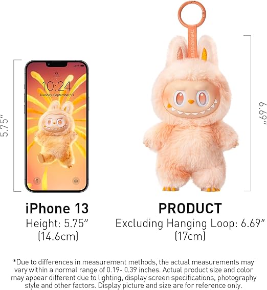 POP MART Labubu The Monsters Big into Energy Series-Vinyl Plush Pendant Blind Box, 6PCs Blind Box Figures, Random Design Action Figures Collectible Toys Home Decorations, Whole Set