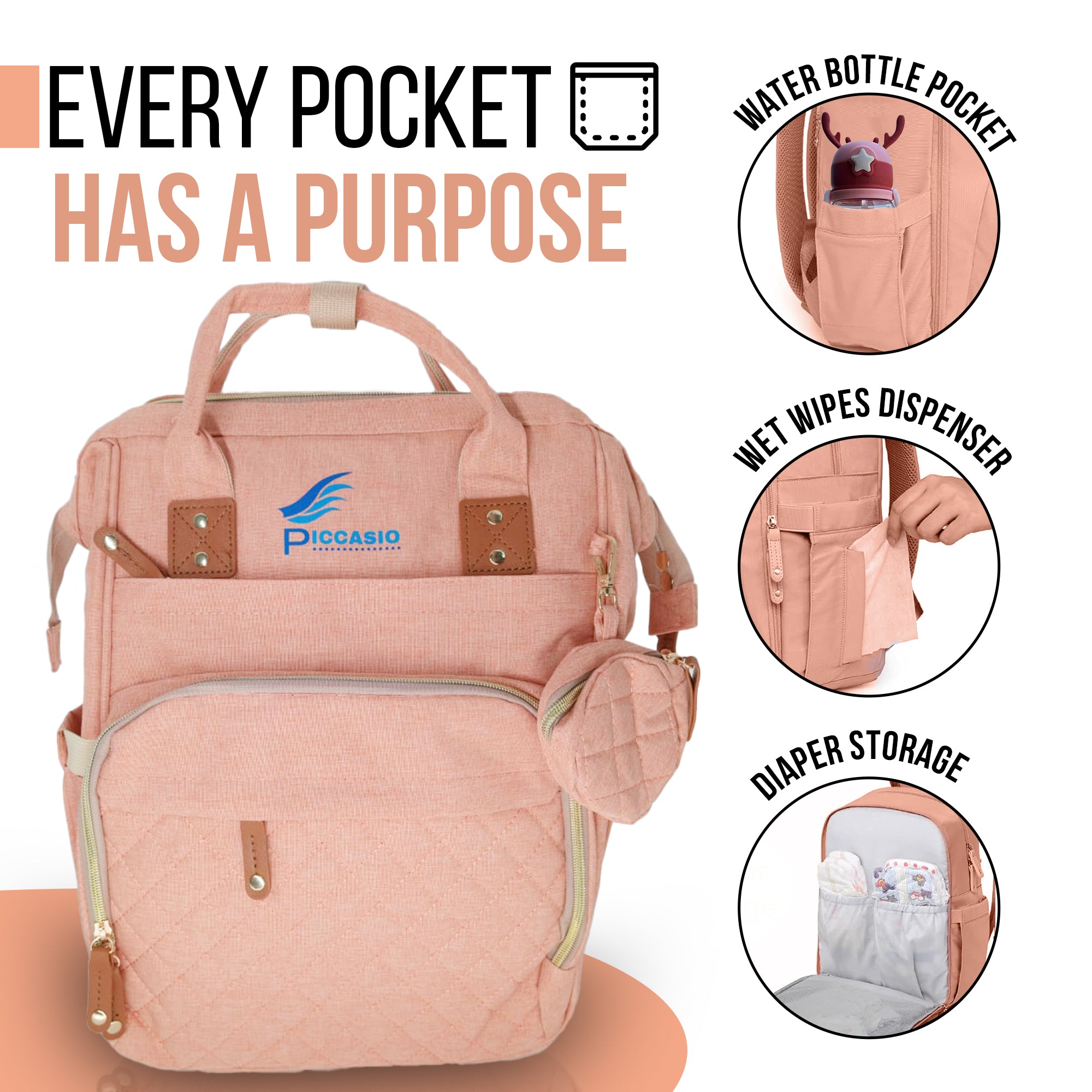 Baby Diaper Bag Stroller Bags For Baby Maternity Bag Backpacks Crib Newborn Mommy