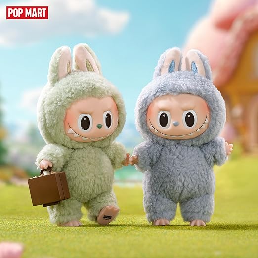Labubu The Monsters - Tasty Macarons Vinyl Face Blind Box, Random Design Action Figures Collectible Toys Home Decorations, Single Box