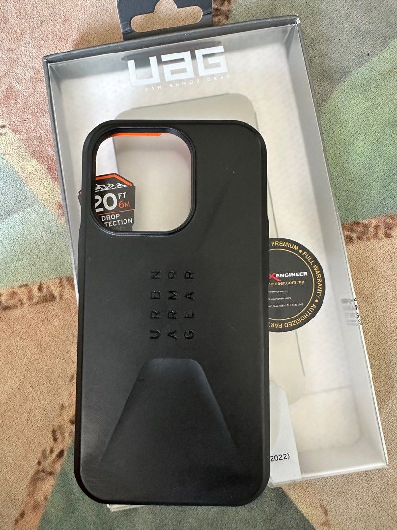WESOUQ™ UAG - Civilian Series Case for Samsung Galaxy S21 Ultra 5G - Black